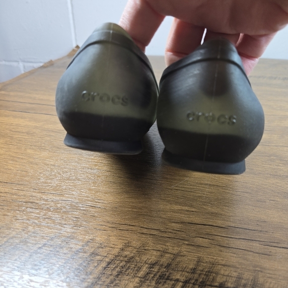 Crocs Rio Smoke Pointed Toe Ballet Flats - Picture 7 of 11